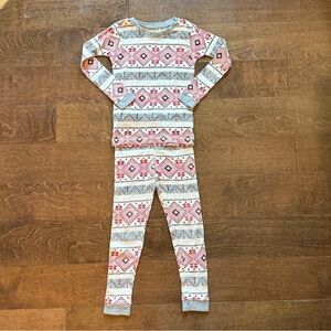 Burt's Bees Christmas Pajamas | Geometric - Size 5